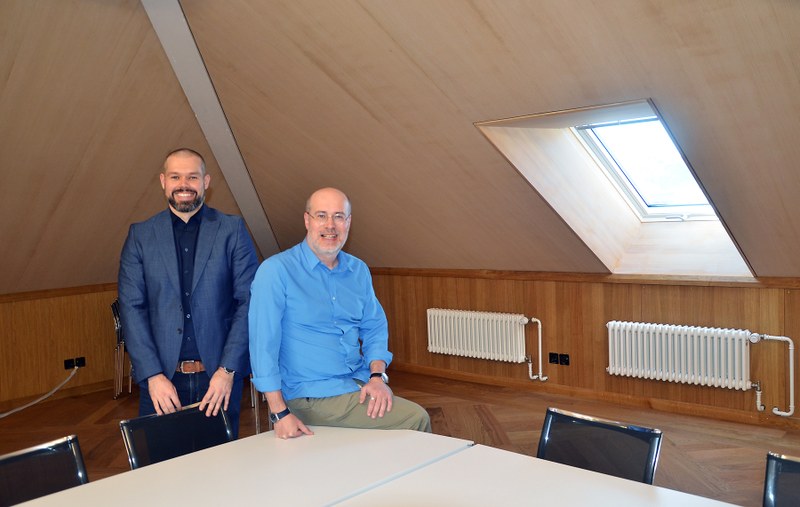 Benedikt Wirthlin und Alex Klee