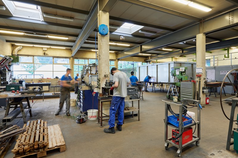 Der Metallbau im Arxhof