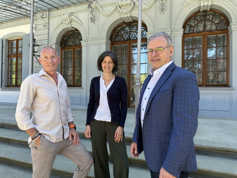 v.l.n.r. René Handschin, Kerstin Zuk und Christoph Böbner   (Foto: Kulturprojekte Kitty Schaertlin)