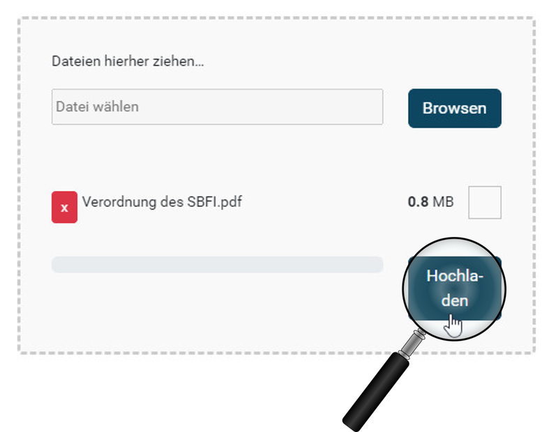 5 - Datei hochladen