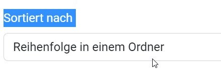 sortieren