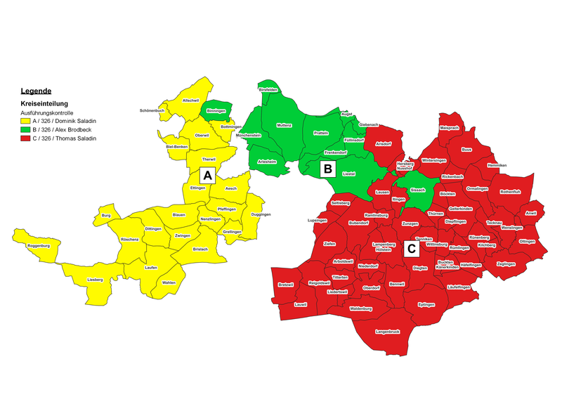 Gemeindezuständigkeit Ausführungskontrolle