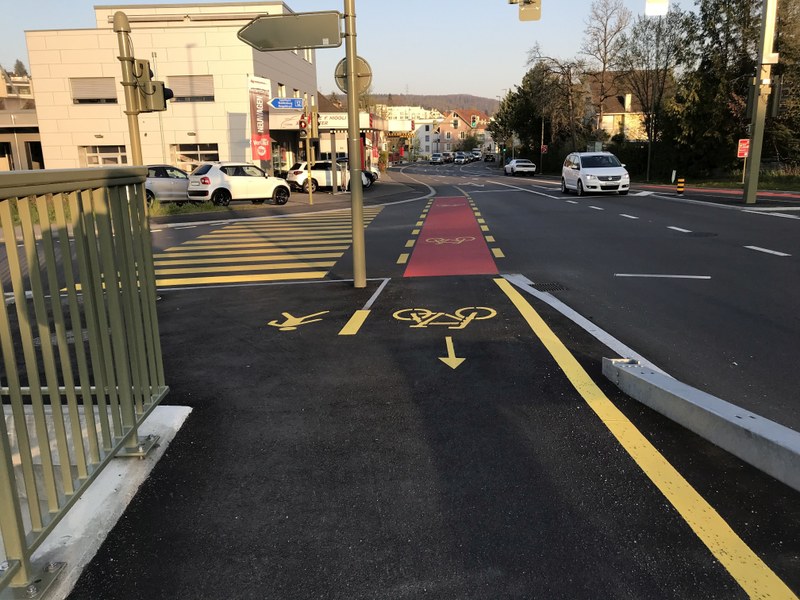 Liestal, Kasernenstrasse / Altmarkstrasse: Kombinierte Rad- und Fusswege werden optimiert