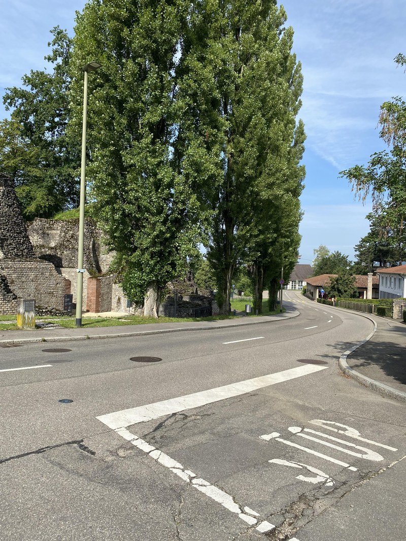 Umfassende Erneuerung der Giebenacherstrasse in Augst