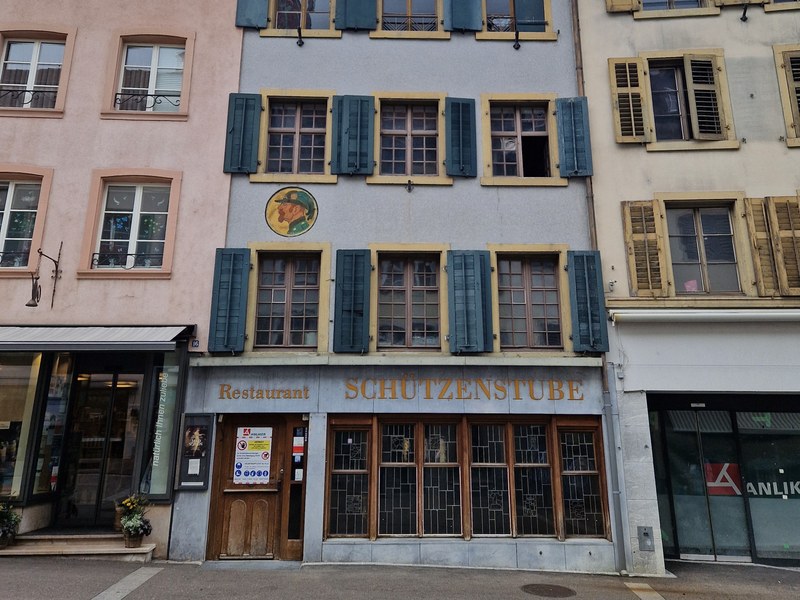 Fassade des Restaurants Schützenstube