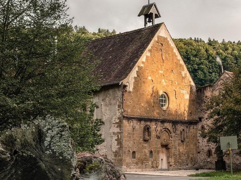 Das Kloster in der Abendsonne