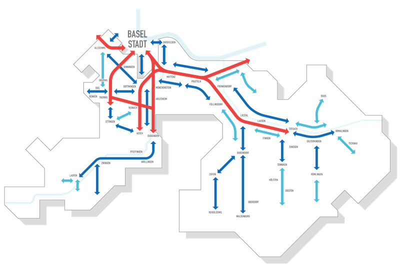 Weiterentwicklung kantonales Radroutennetz 2030
