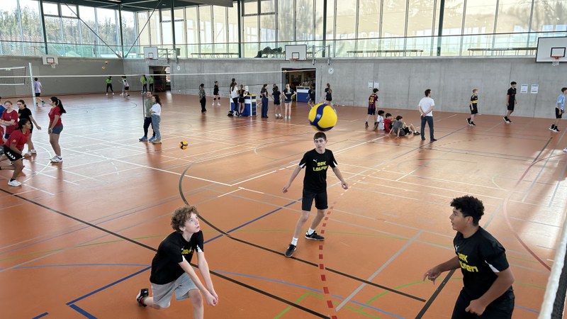 Minivolleyballturnier in Allschwil 2025