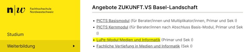 LuPe Medien Informatik