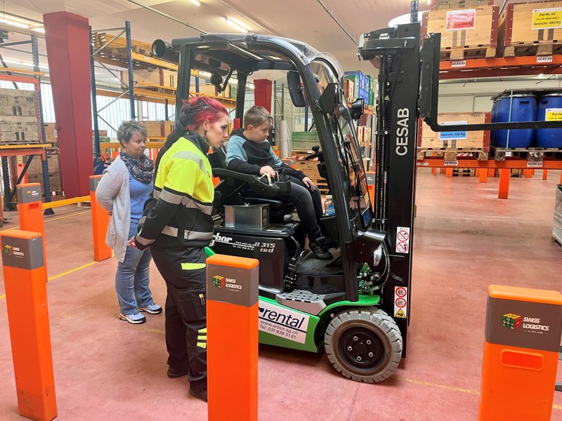Family-Event bei Swiss Logistics im Training Center Muttenz