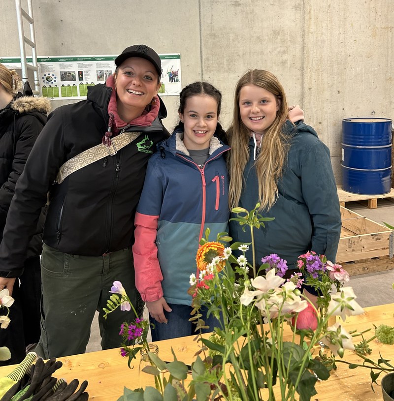 Family-Event Jardin Suisse Posten FloristIn
