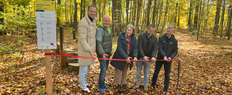 Neuer Gleichgewichtsweg in Pratteln eröffnet