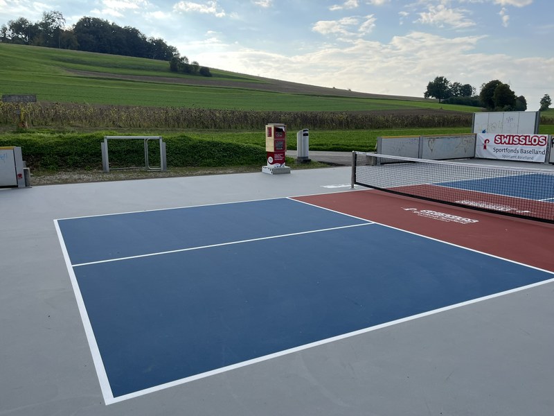 Pickleballfeld in Giebenach jetzt kostenlos verfügbar