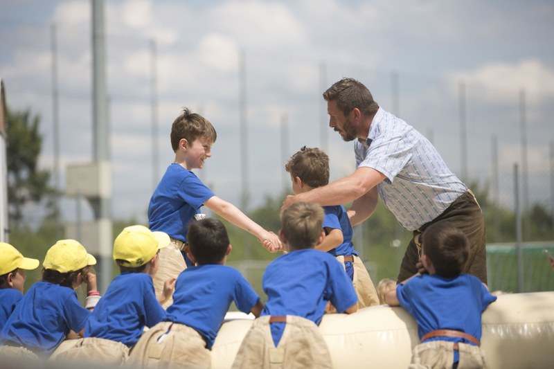 Die Schülerinnen und Schüler wurden ins Schwingen eingeführt.