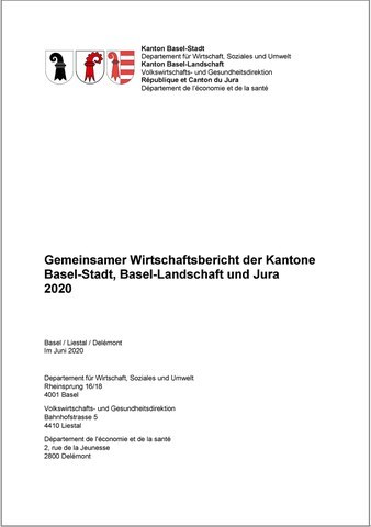 Bild Statistischer Wirtschaftsbericht der Kantone Basel-Stadt, Basel-Landschaft und Jura 202