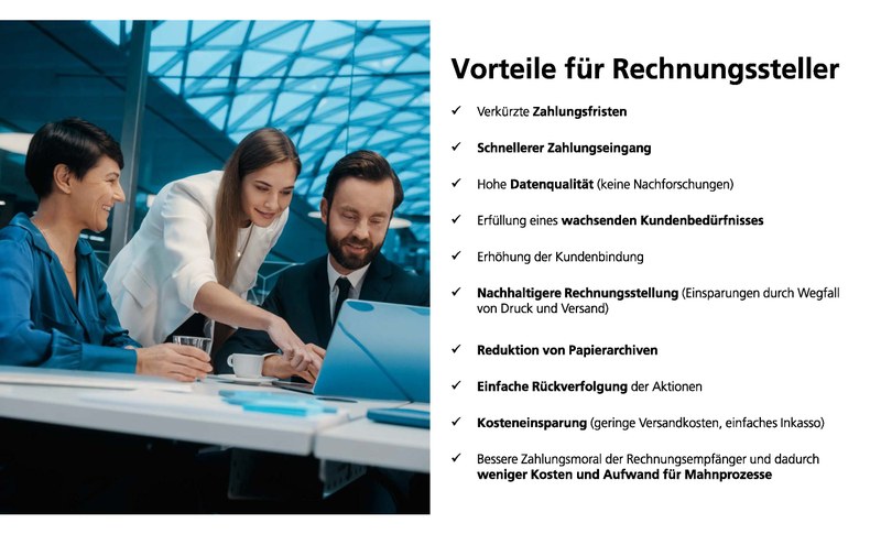 E-Rechnung Vorteile