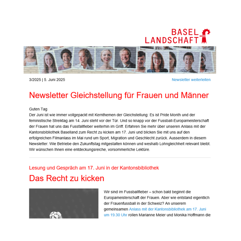 Aktueller Newsletter