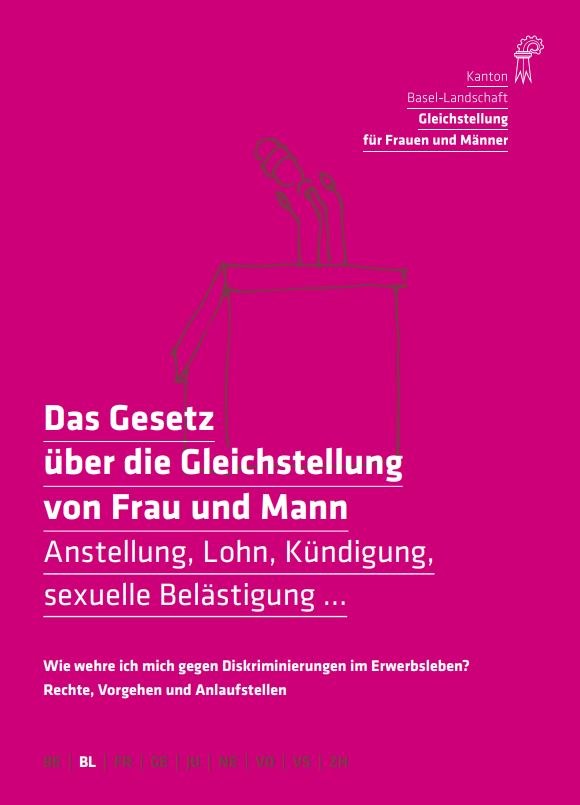 Broschüre zum Gleichstellungsgesetz