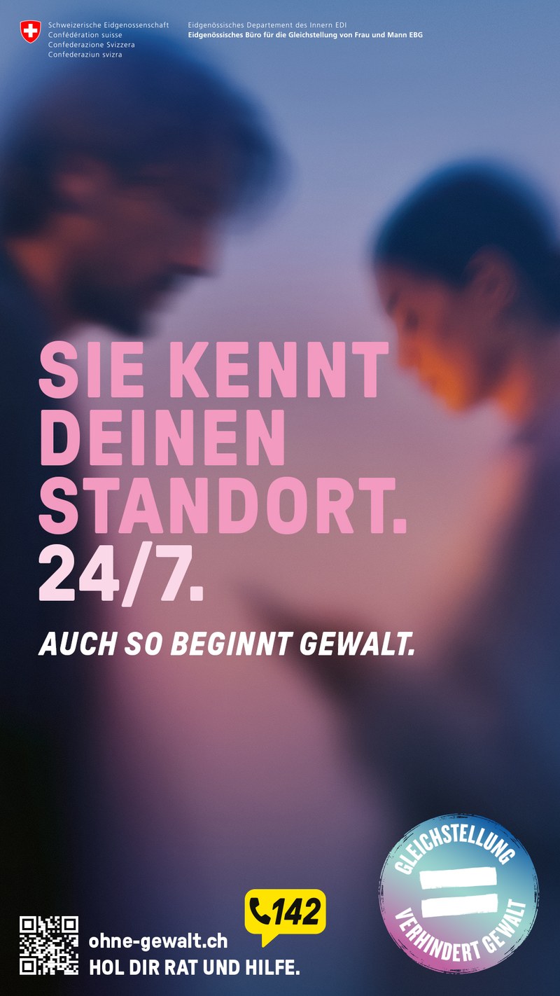 Er wird laut. Du wirst still