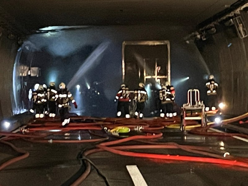 Brand LKW