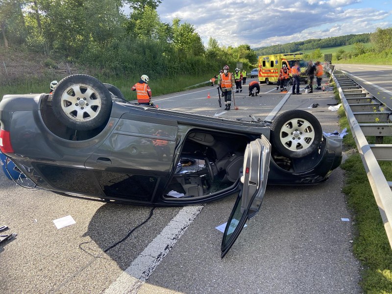 Bild Kollision Arisdorf 1