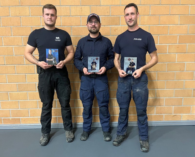 Peter Aebi mit „Ace“ gewinnt die Polizeihundeprüfung der Kantone Basel-Stadt und Basel-Landschaft