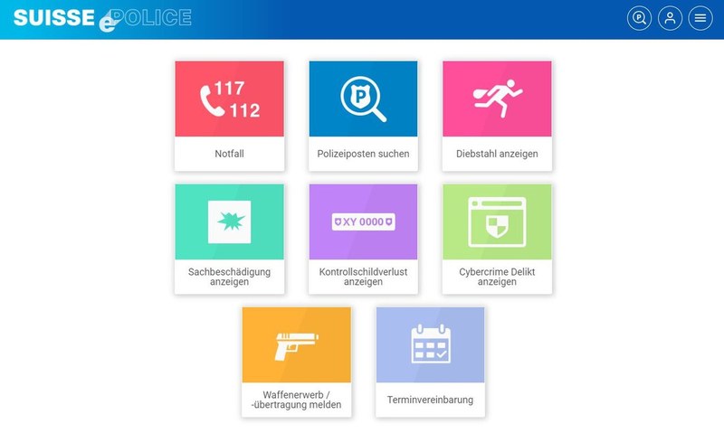 Online-Polizeiposten