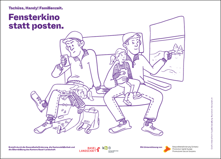 Ausmalbilder (4 Sujets wie Poster)