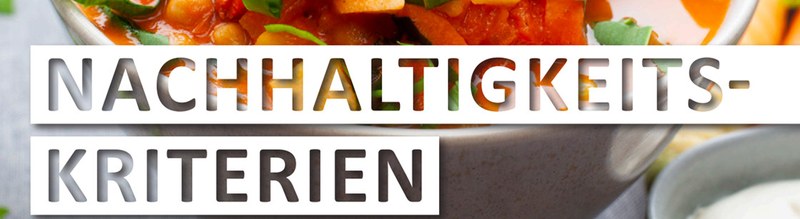 Nachhaltigkeitskriterien