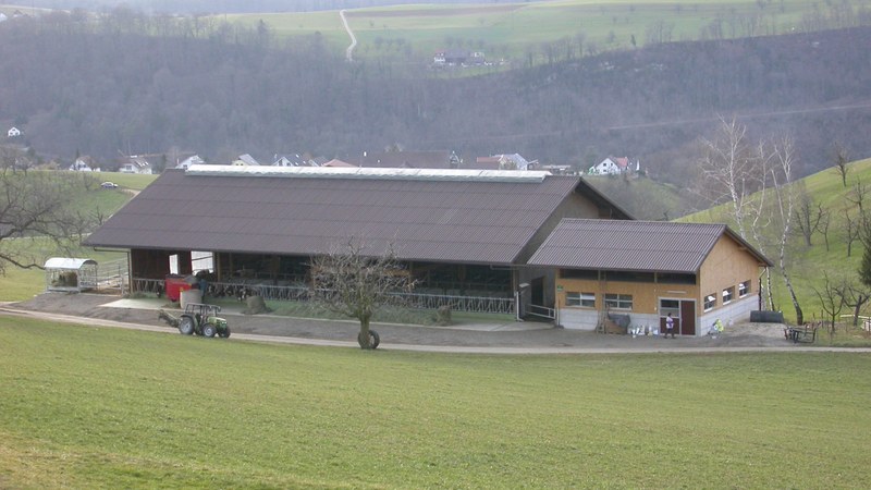 Beispiel einer Gebäudesanierung - Oekonomiegebäude