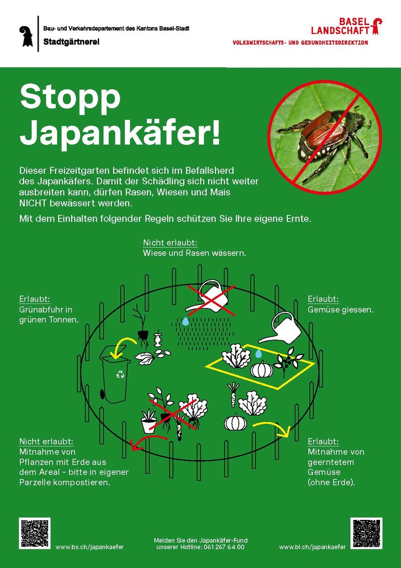 Flyer Freizeitgärten