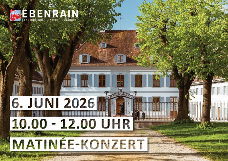 Matinée-Konzert am 6. Juni 2026, 10.00 - 12.00 Uhr