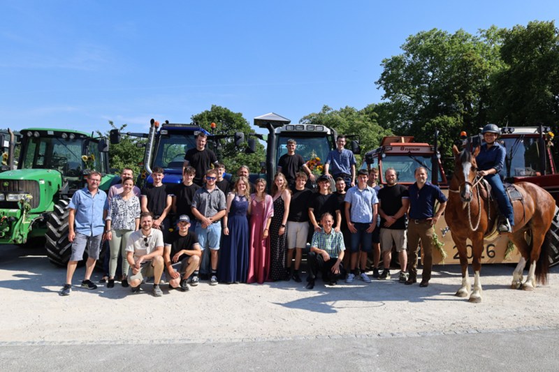 18 neue Landwirtinnen und Landwirte