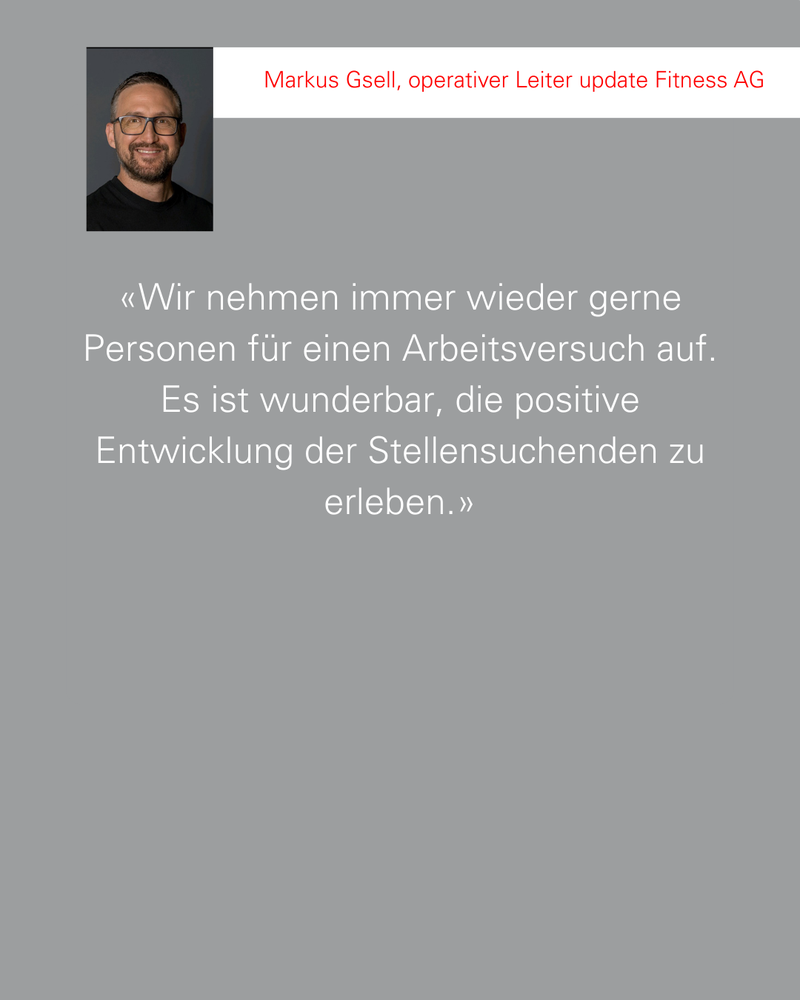 Markus Gsell, operativer Leiter update Fitness