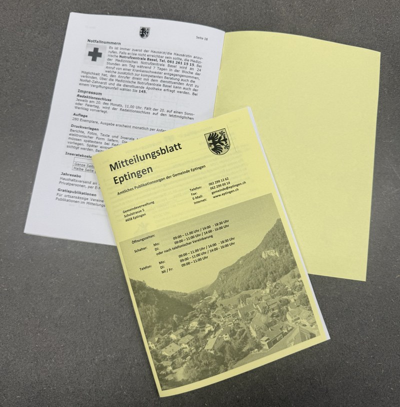 Mitteilungsblatt