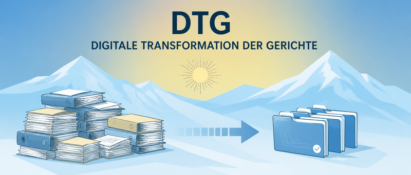Visualisierung einer digitalen Justiz