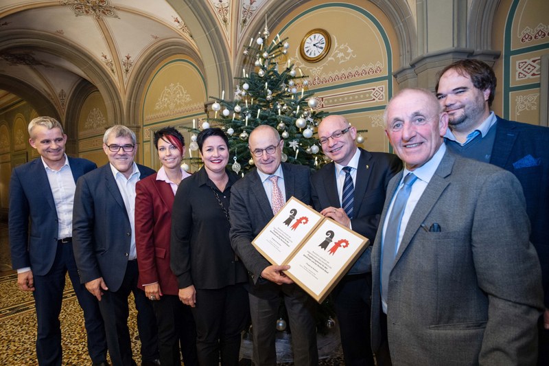 Präsidenten von Landrat und Grossrat übergeben Resolution in Bundesbern