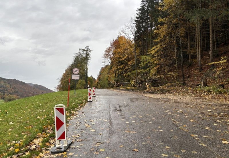 Aktuelle Bauarbeiten an Kantonsstrassen